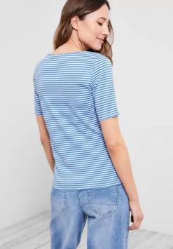 T-Shirt Mit Streifenmuster
