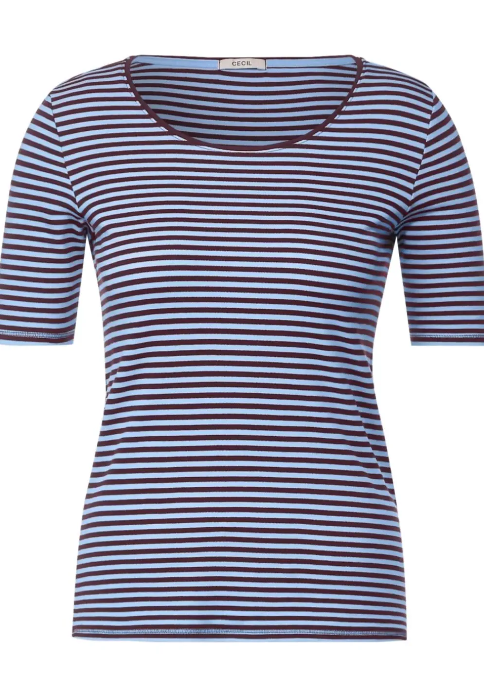 T-Shirt Mit Streifenmuster