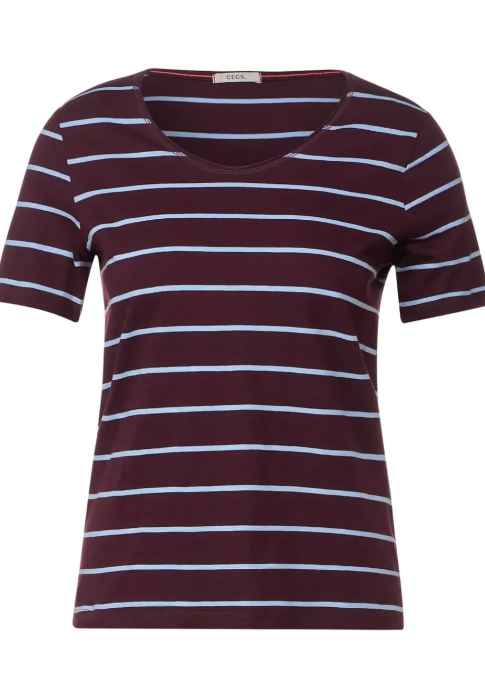 T-Shirt Mit Streifenmuster