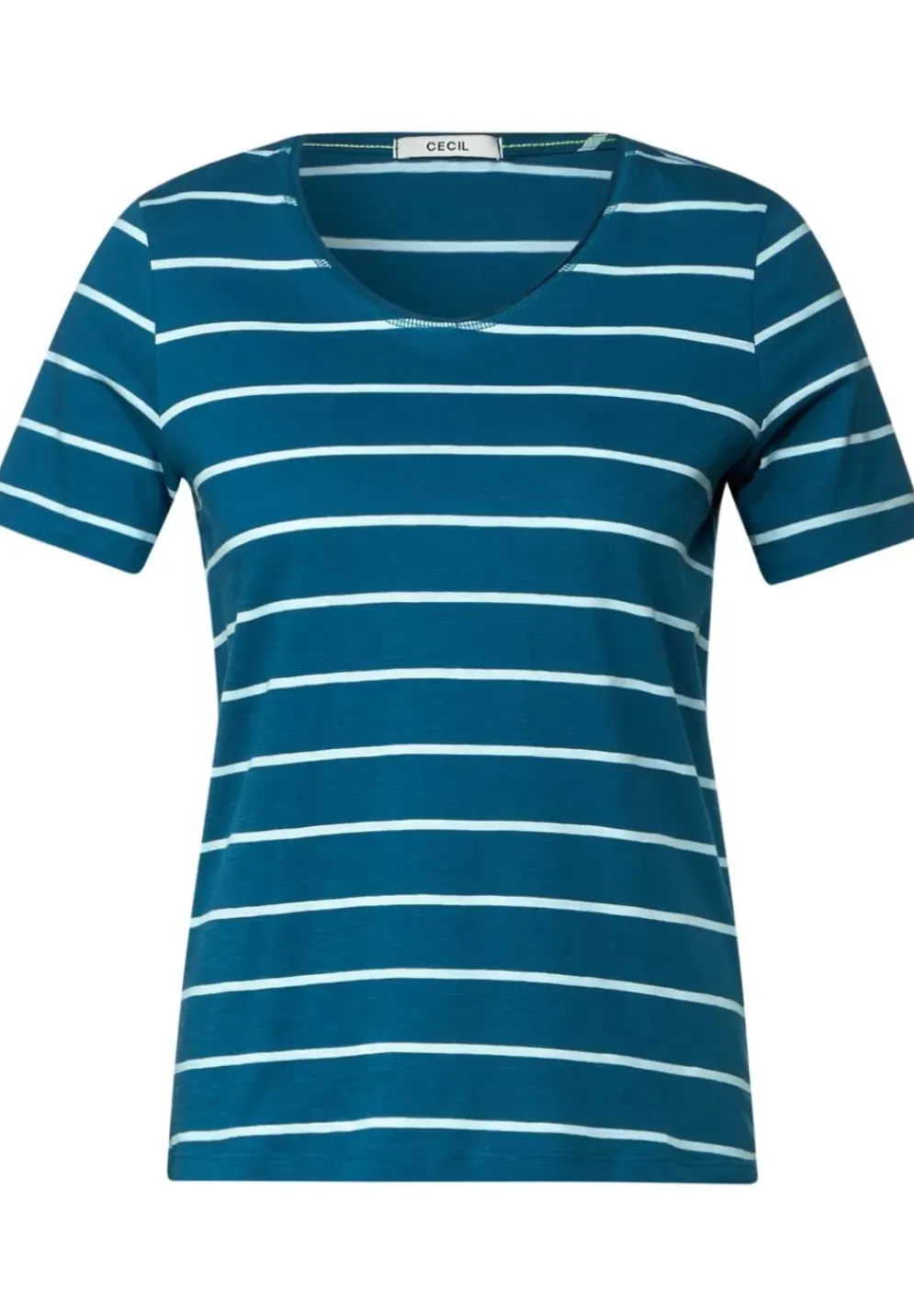 T-Shirt Mit Streifenmuster