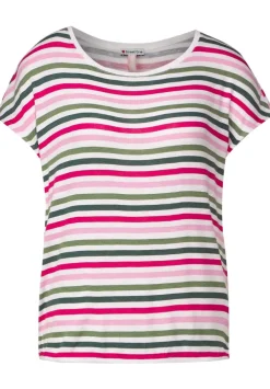 T-Shirt Mit Streifenmuster