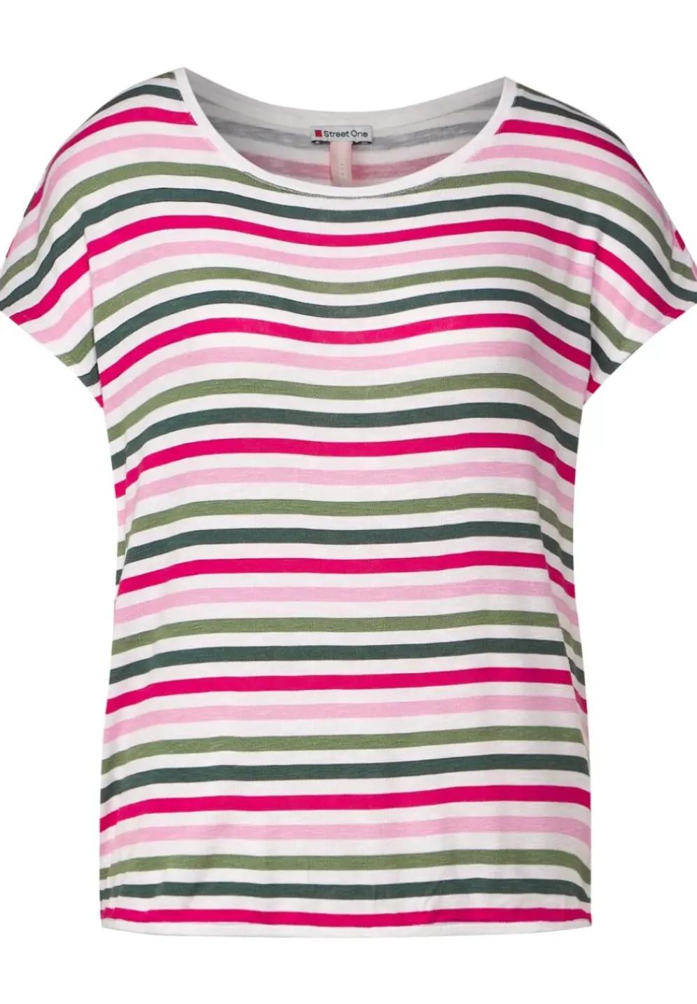 T-Shirt Mit Streifenmuster