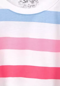 T-Shirt Mit Streifenmuster