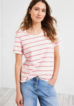 T-Shirt Mit Streifenmuster