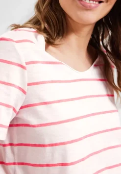 T-Shirt Mit Streifenmuster
