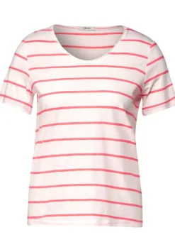 T-Shirt Mit Streifenmuster