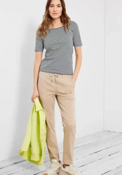 T-Shirt Mit Streifenmuster