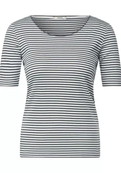 T-Shirt Mit Streifenmuster