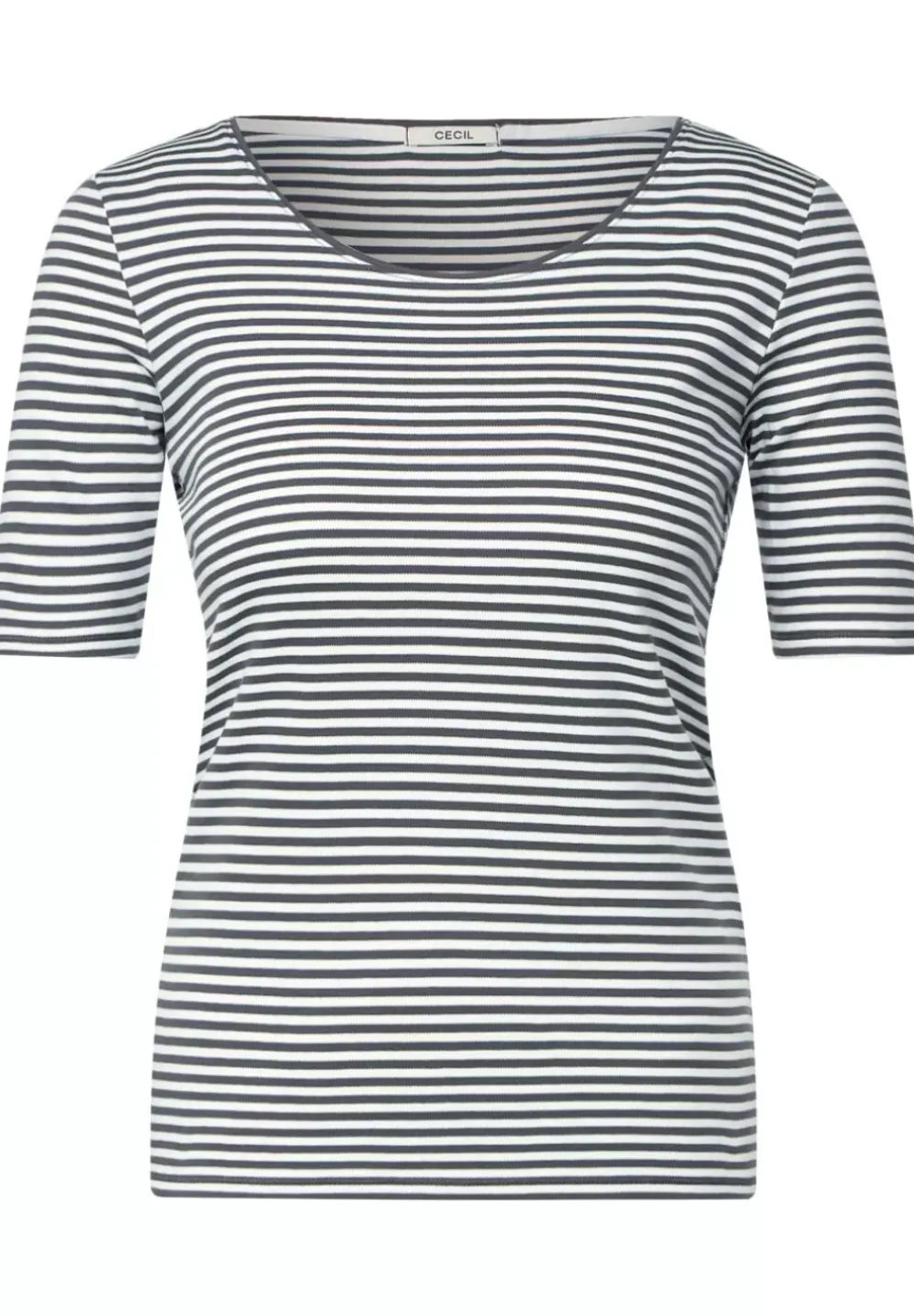 T-Shirt Mit Streifenmuster