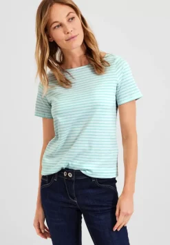 T-Shirt Mit Streifenmuster