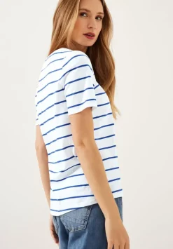 T-Shirt Mit Streifenmuster