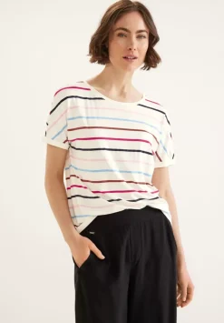 T-Shirt Mit Streifenmuster