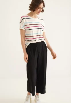 T-Shirt Mit Streifenmuster