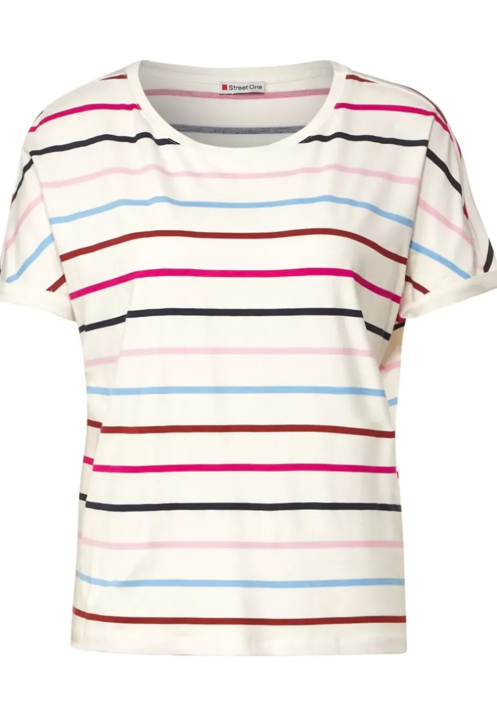 T-Shirt Mit Streifenmuster