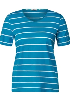 T-Shirt Mit Streifenmuster