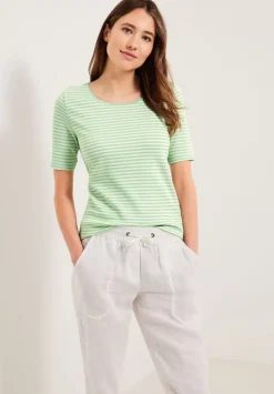 T-Shirt Mit Streifenmuster