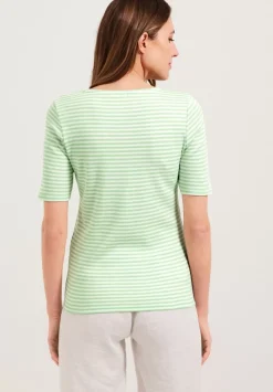 T-Shirt Mit Streifenmuster