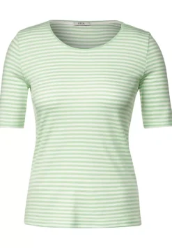 T-Shirt Mit Streifenmuster