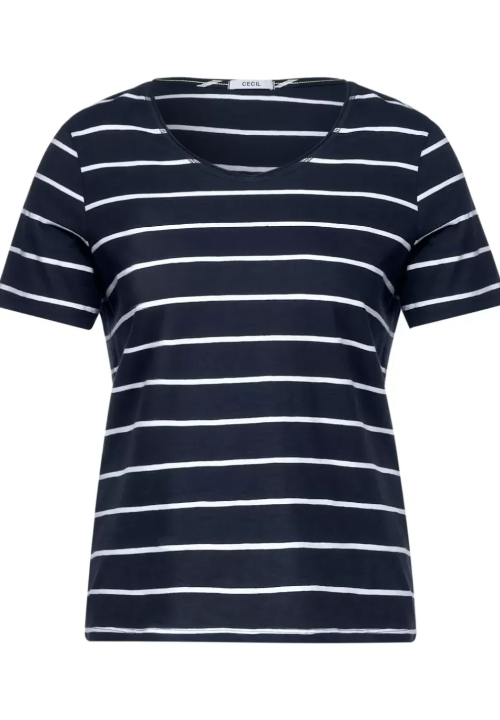 T-Shirt Mit Streifenmuster