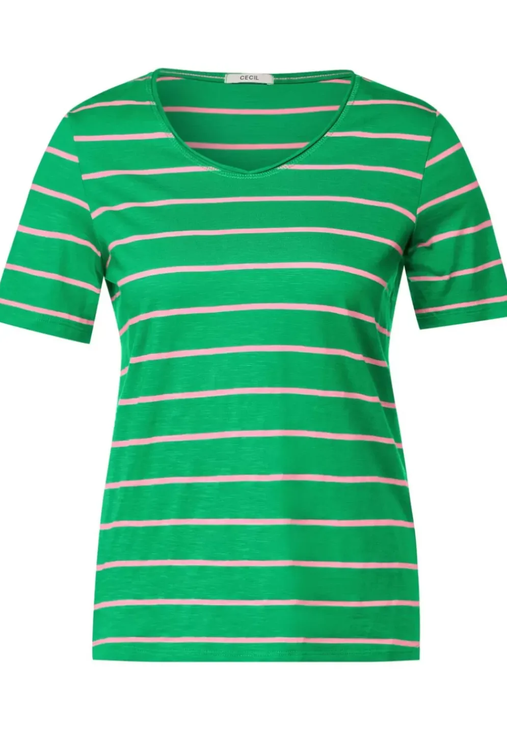 T-Shirt Mit Streifenmuster