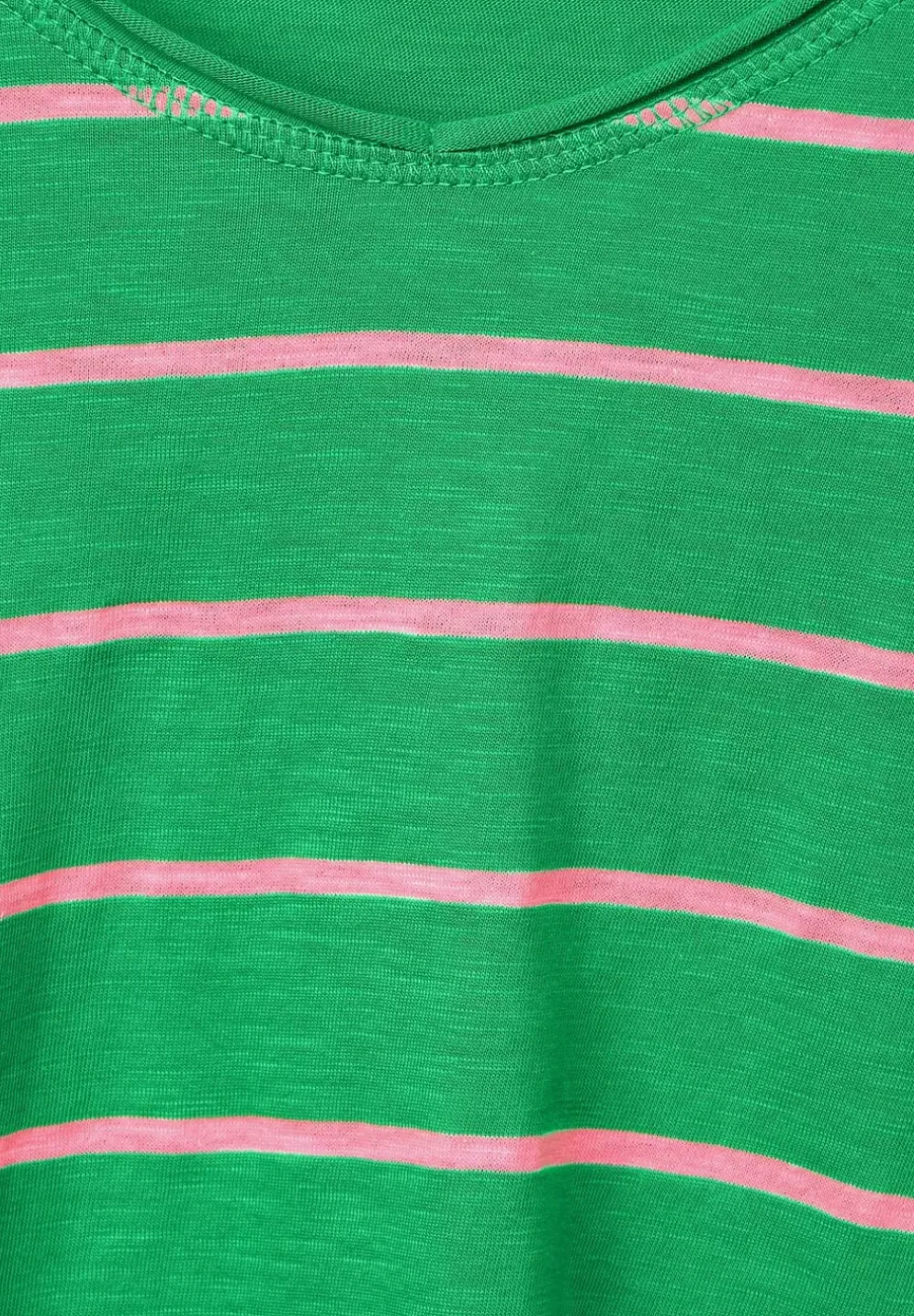 T-Shirt Mit Streifenmuster
