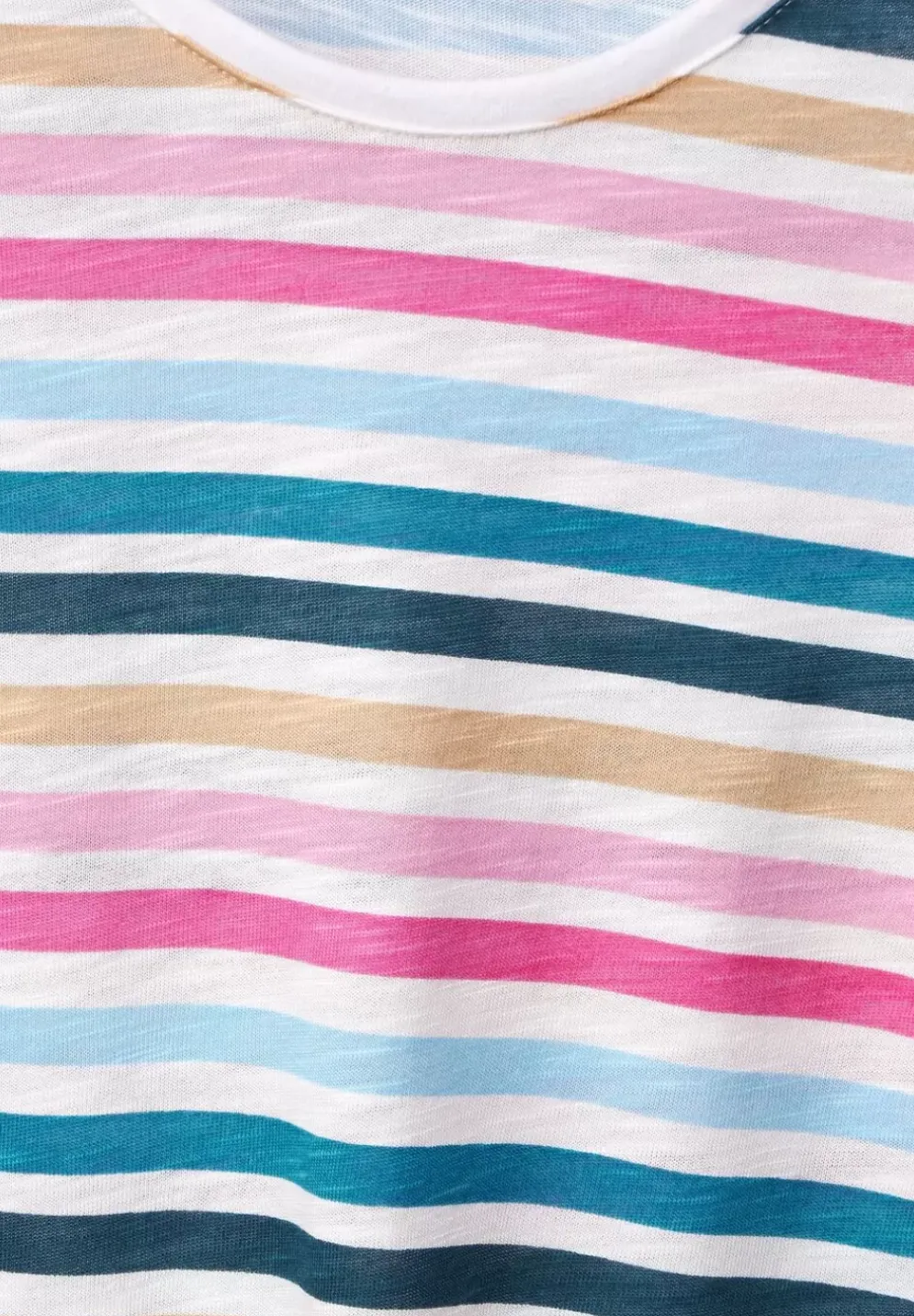 T-Shirt Mit Streifenmuster