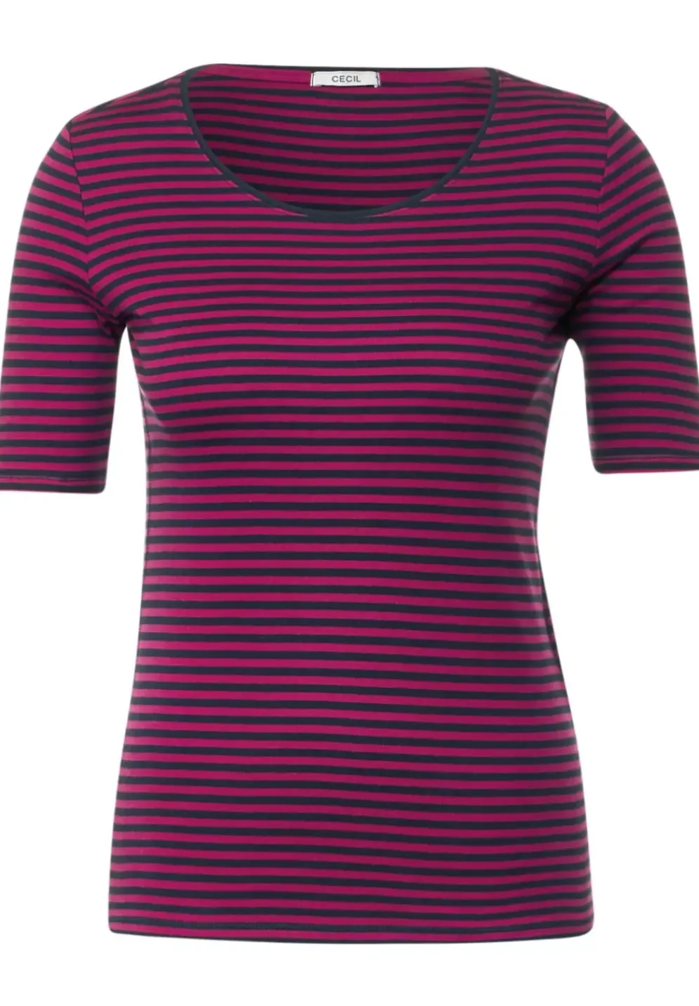 T-Shirt Mit Streifenmuster