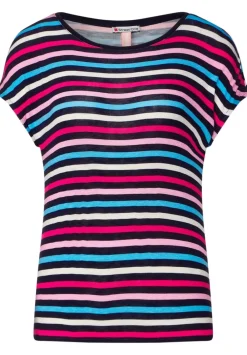 T-Shirt Mit Streifenmuster