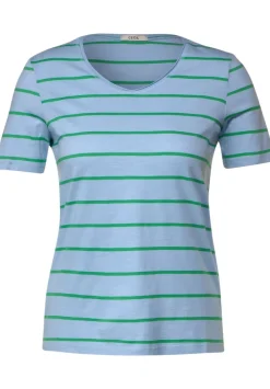 T-Shirt Mit Streifenmuster