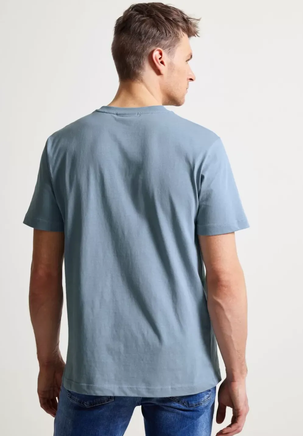 T-Shirt Mit Streifenprint