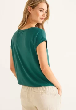 T-Shirt Mit Stricktape