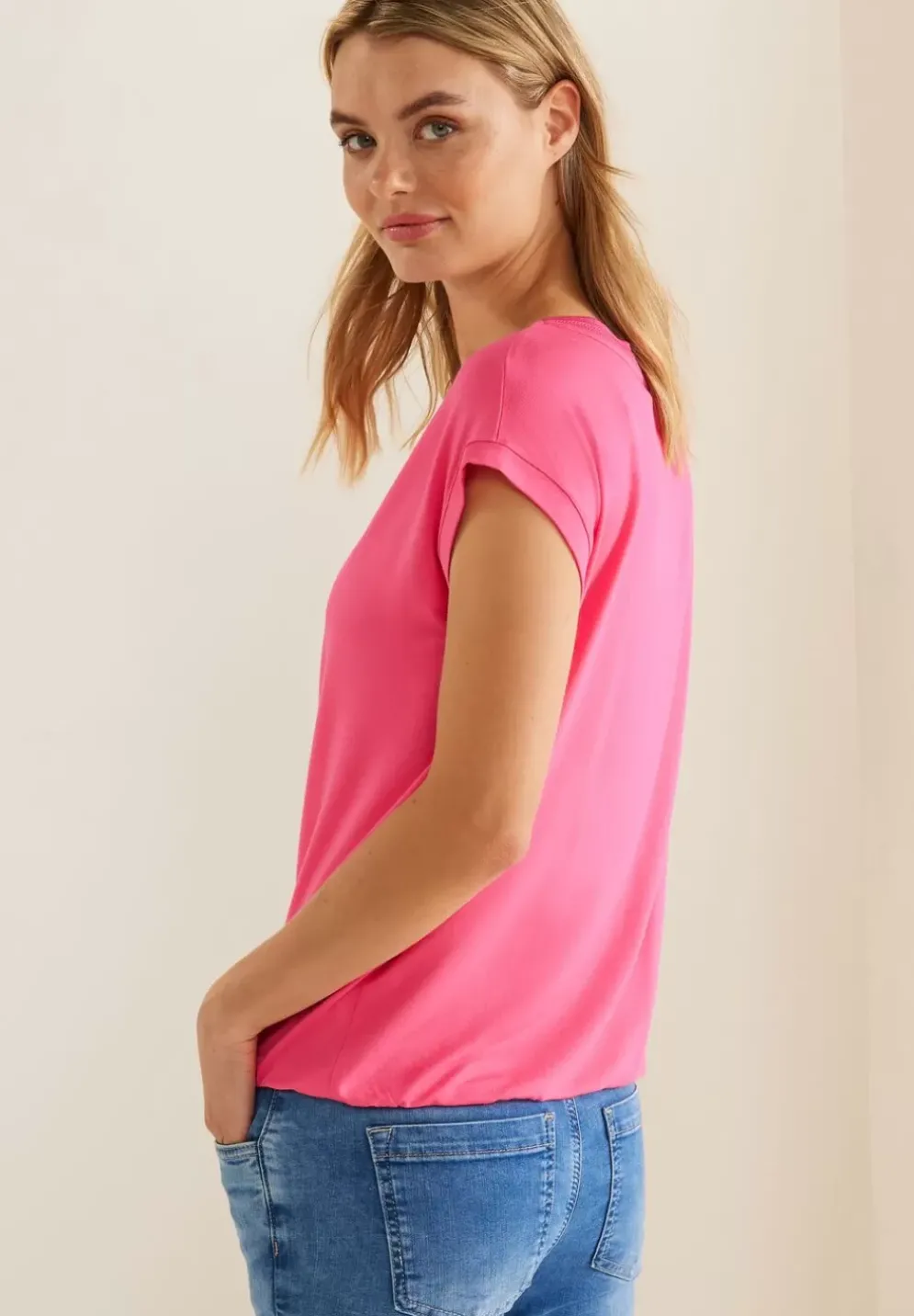T-Shirt Mit Stricktape
