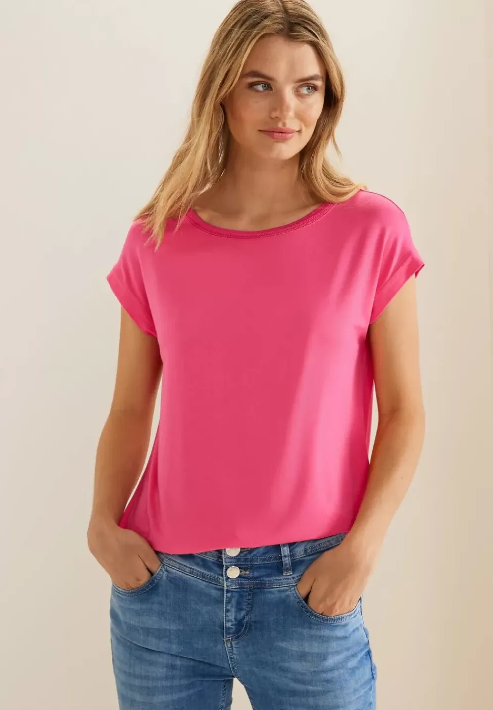 T-Shirt Mit Stricktape