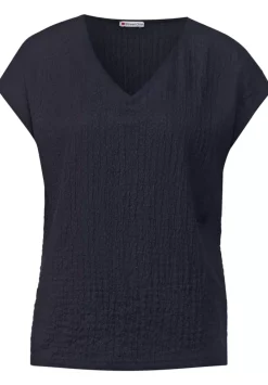 T-Shirt Mit Struktur