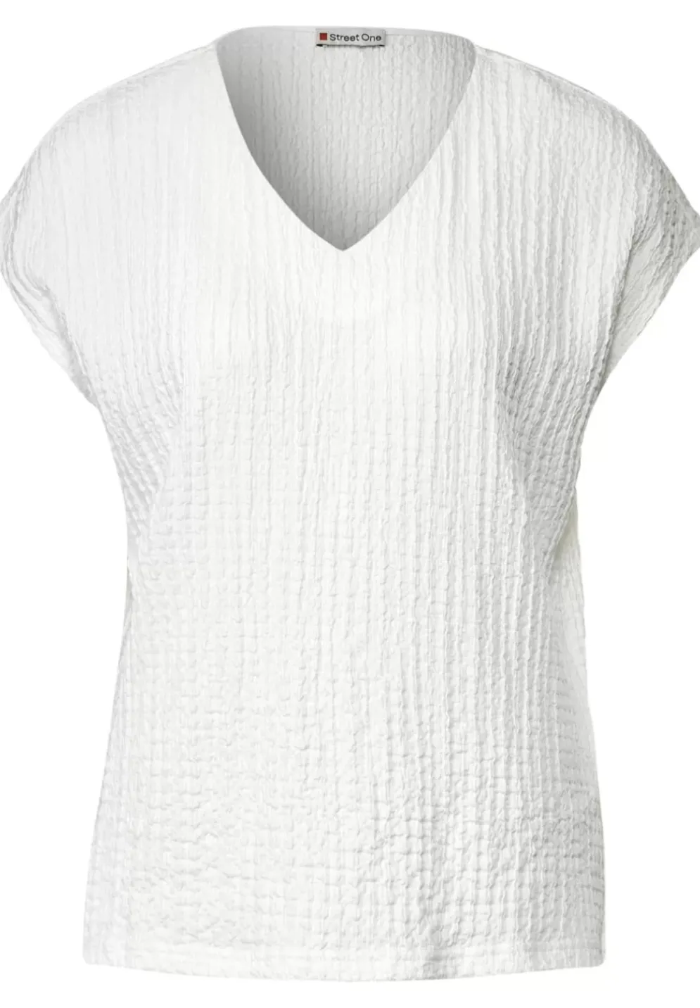 T-Shirt Mit Struktur