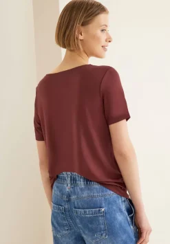 T-Shirt Mit Tapedetail