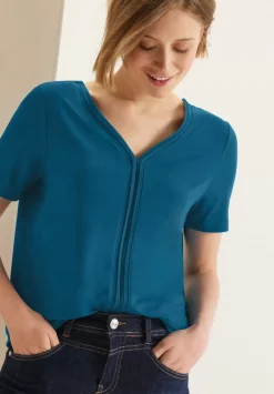 T-Shirt Mit Tapedetail