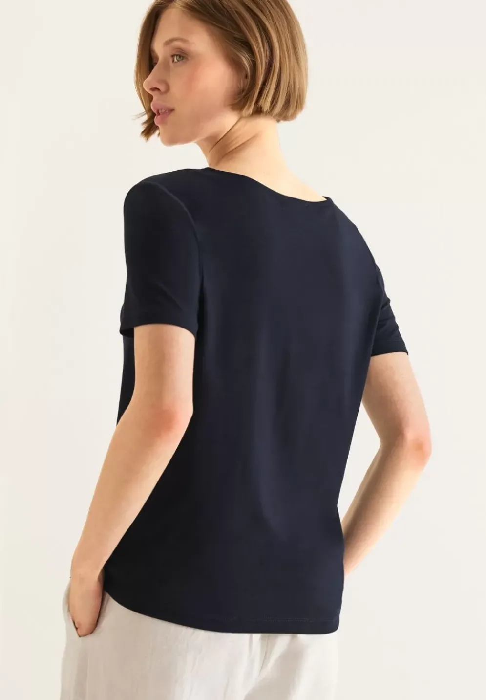T-Shirt Mit Tapedetail