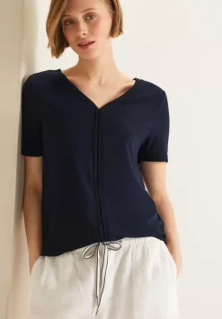 T-Shirt Mit Tapedetail