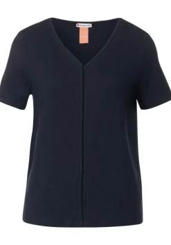 T-Shirt Mit Tapedetail