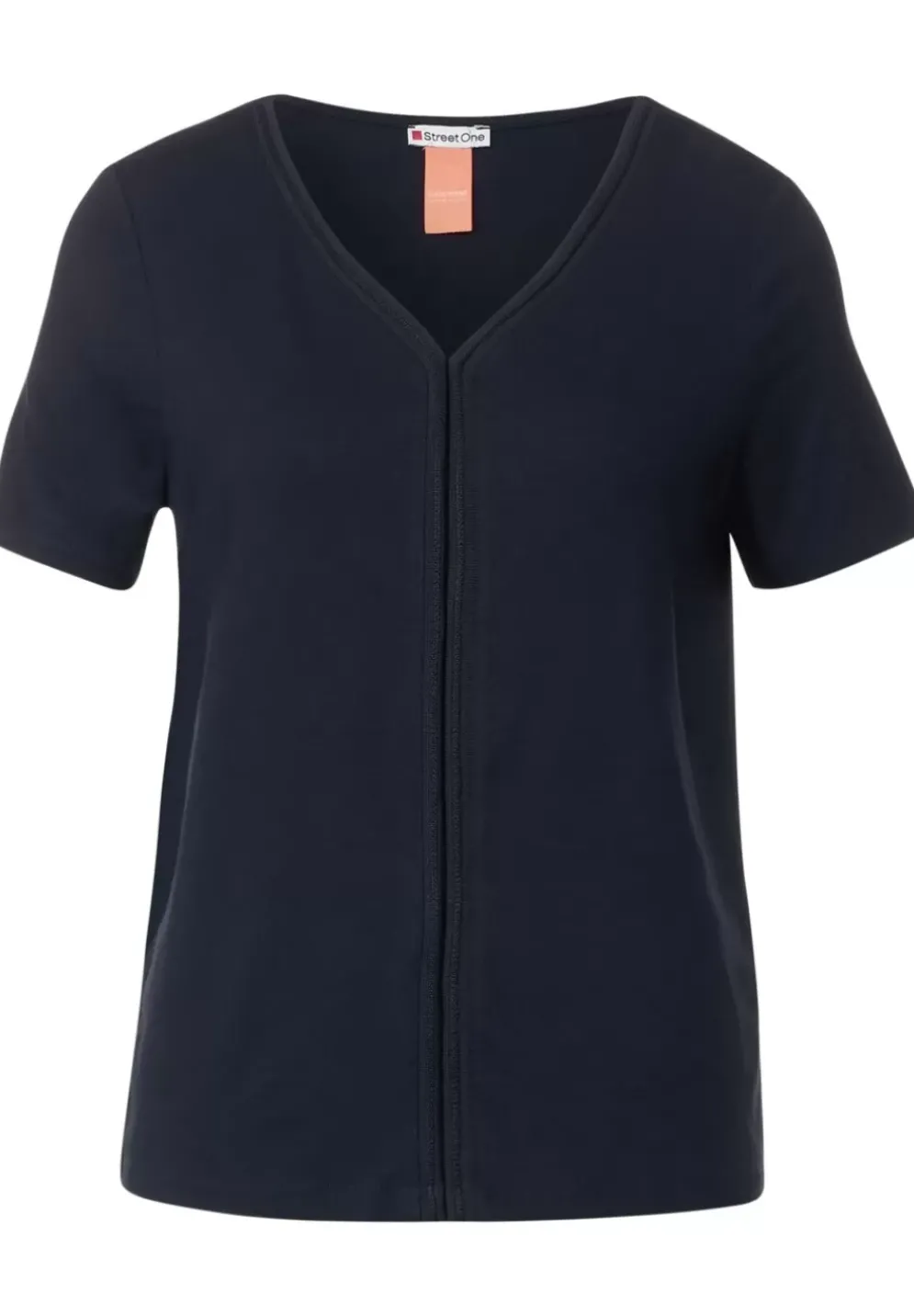 T-Shirt Mit Tapedetail