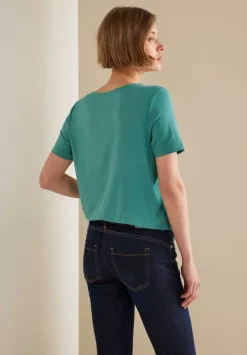 T-Shirt Mit Tapedetail