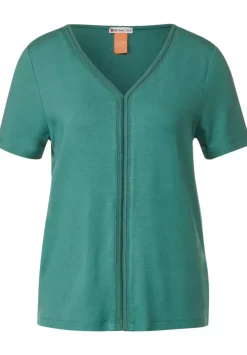 T-Shirt Mit Tapedetail