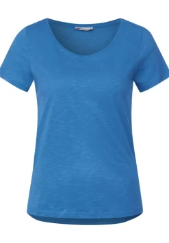 T-Shirt Mit V-Ausschnitt