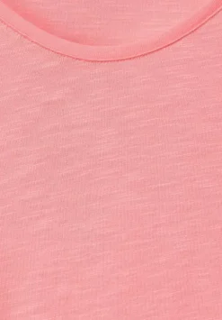 T-Shirt Mit V-Ausschnitt