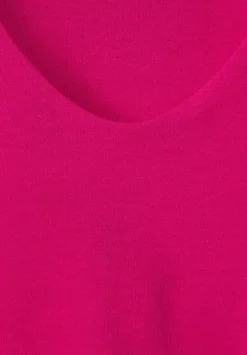 T-Shirt Mit V-Ausschnitt