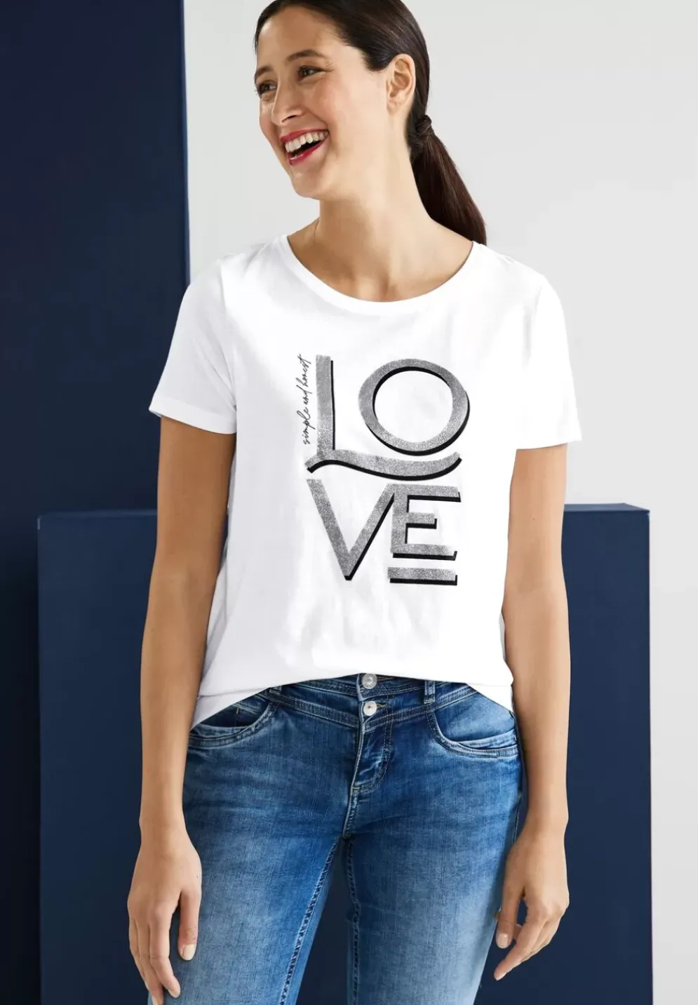 T-Shirt Mit Wording