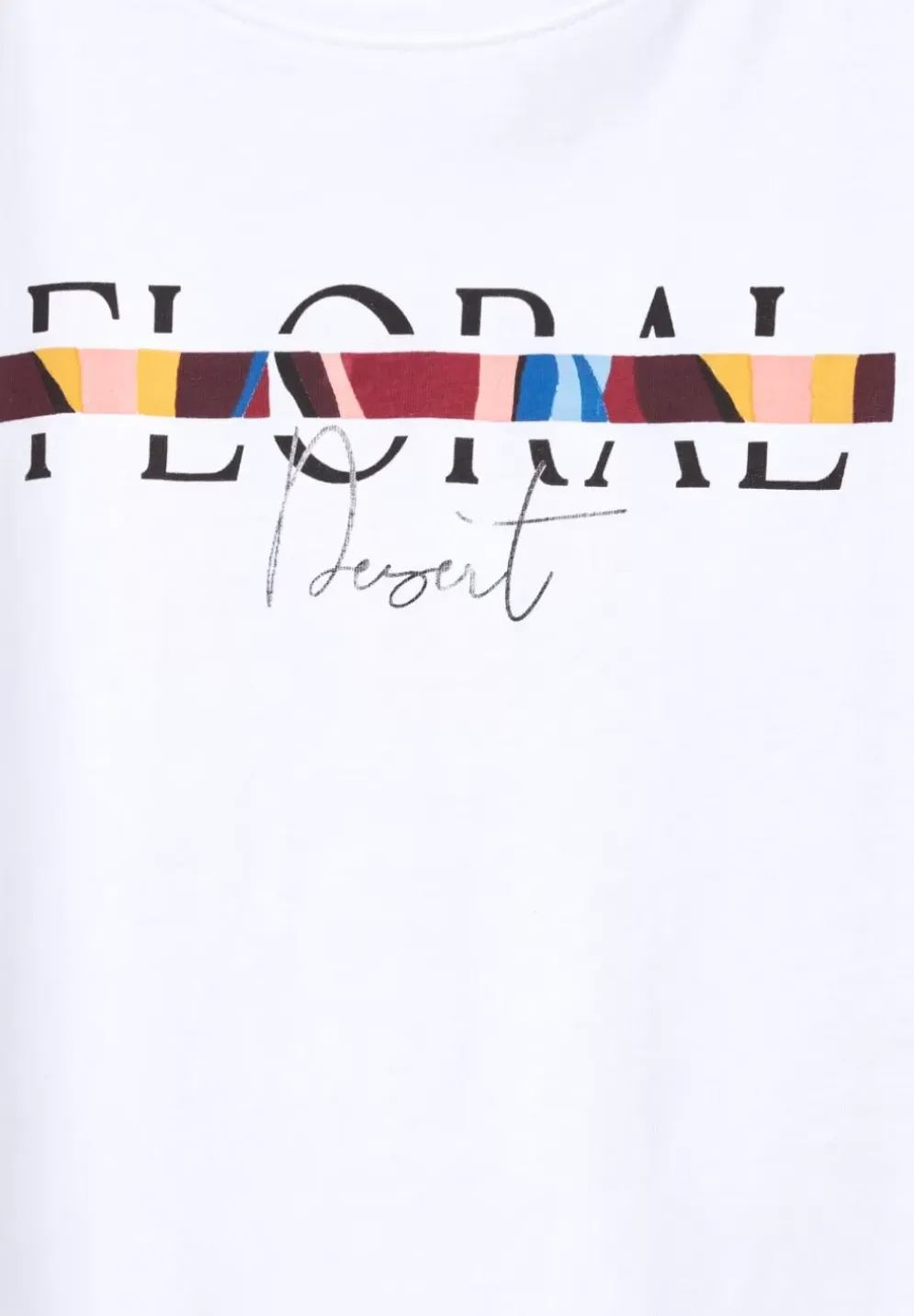 T-Shirt Mit Wording Print