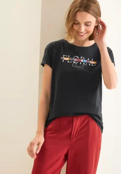 T-Shirt Mit Wording Print