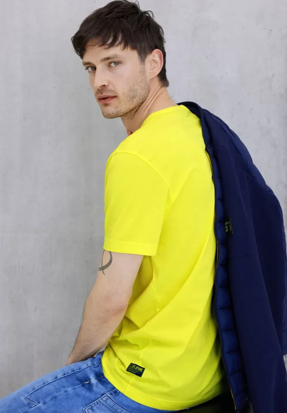 T-Shirt Mit Wordingprint